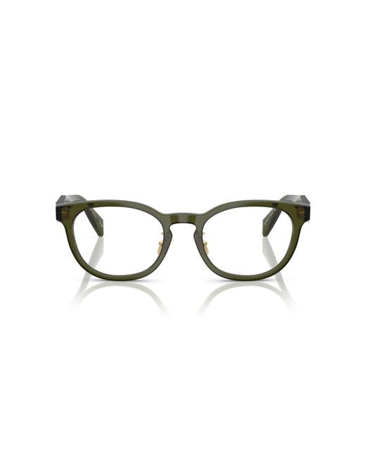 Prada Black Pr B06Vd 19Z1O1 Optical Frames Acetate Pantos Normal