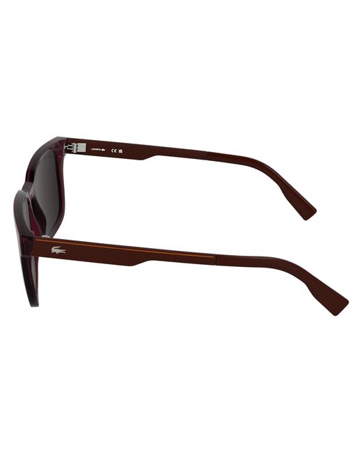 Lacoste Black L6077S 601 Sunglasses Bio-Inject Squared Normal for men