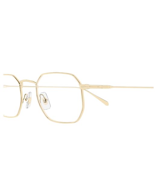 Montblanc Black Mb0474O 001 Optical Frames Metal Transparent Squared for men