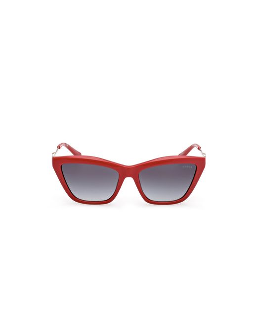 Guess Gu00199 66B Sunglasses Injected Smoke Squared Normal