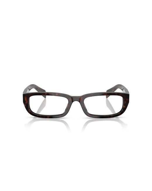 Prada Black Pr B05V 17N1O1 Optical Frames Acetate Squared Normal