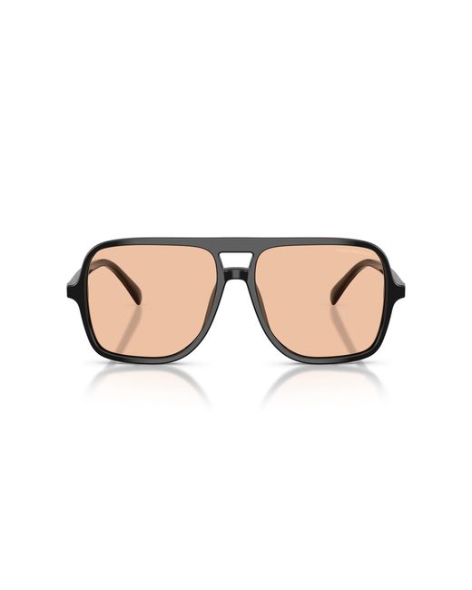 Emporio Armani Black Ea4252U 501793 Sunglasses Acetate Pilot Normal for men