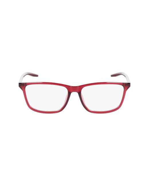 Nike Black 7018 601 Optical Frames Bio-Inject Squared Normal for men