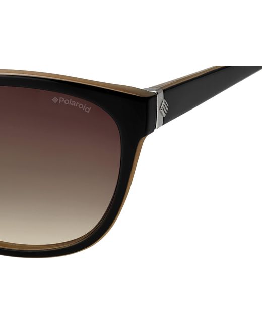Polaroid Black P8339 Kih/La Sunglasses Plastic Round Polarized