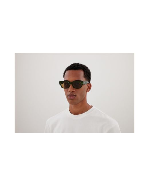 Gucci Green Gg1794S 004 Sunglasses Acetate Squared for men