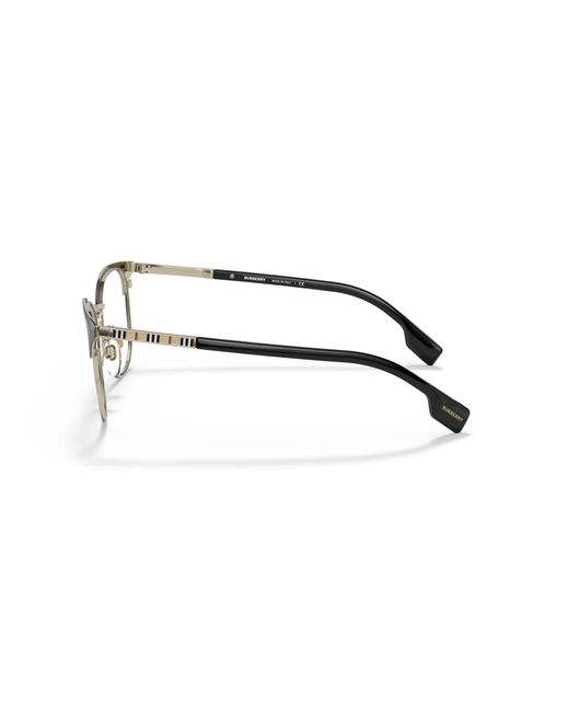 Burberry Black Be1355 Sophia 1109 Optical Frames Metal Squared Normal