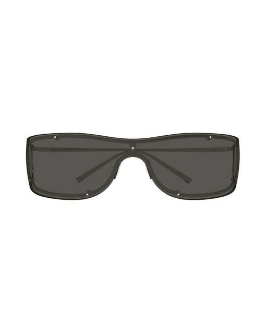 Saint Laurent Black Sl 807 001 Sunglasses Metal Mask