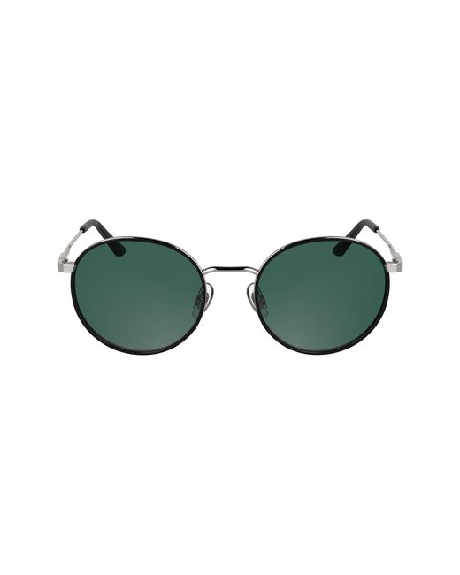 Calvin Klein Black Ck25101S 001 Sunglasses Metal Round Normal