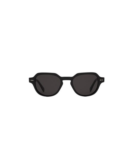 Retrosuperfuture Black 2Pg Voce Sunglasses Acetate Round Normal