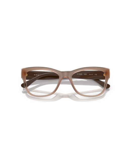 Vogue Eyewear Black Vo5528 3097 Optical Frames Nylon Transparent Cat Eye Normal