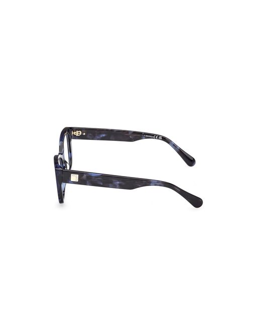 MAX&Co. Black Mo5181 055 Optical Frames Acetate Squared Normal