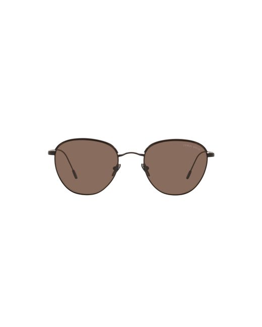 Giorgio Armani Black Ar6048 300173 Sunglasses Steel Squared Normal for men