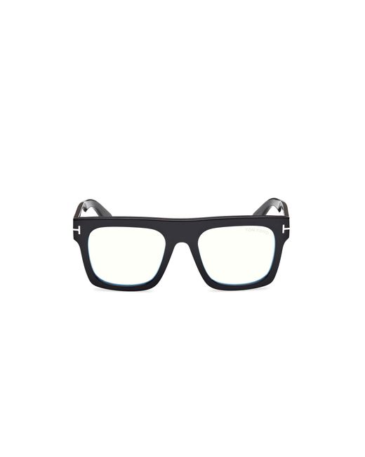 Tom Ford Black Ft6068-B 001 Optical Frames Acetate Squared Normal for men