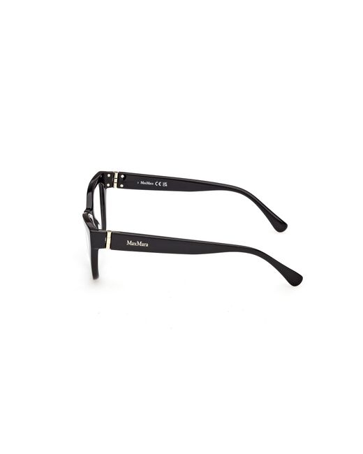 Max Mara Black Mm5228 001 Optical Frames Acetate Cat Eye Normal