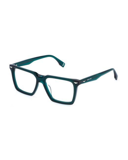 Police Black Vplr66E Supernova 8 0G61 Optical Frames Acetate Squared for men