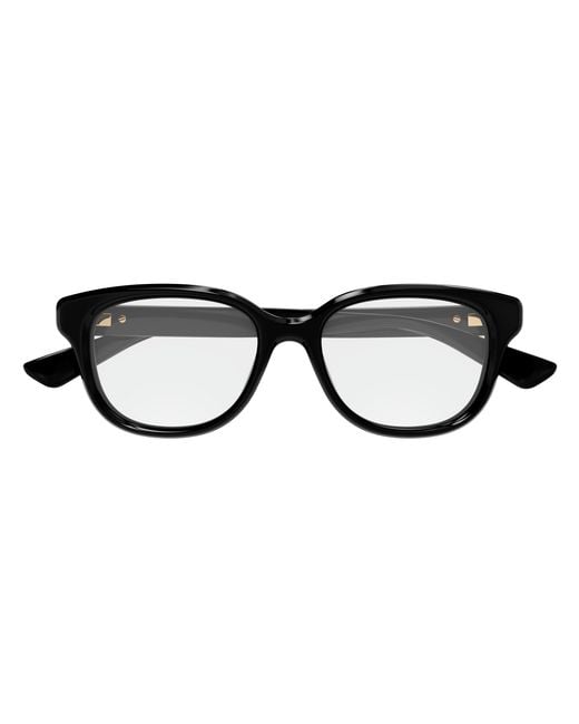 Gucci Black Gg1833Ok 001 Optical Frames Injected Transparent Squared