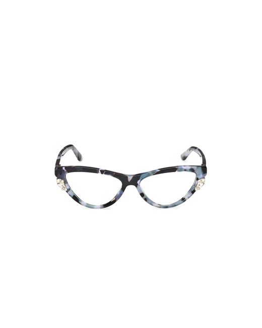 Guess Black Gm50047 092 Optical Frames Acetate Cat Eye Normal