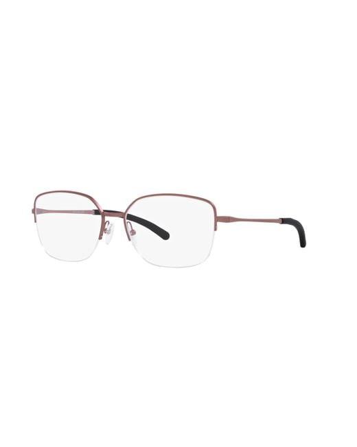 Oakley Black Ox3006 Moonglow 300602 Optical Frames Metal Transparent Round Normal