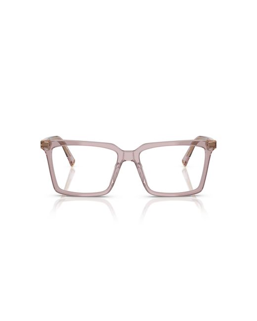 Miu Miu Black Mu 08Xv 12W1O1 Optical Frames Acetate Transparent Squared Normal