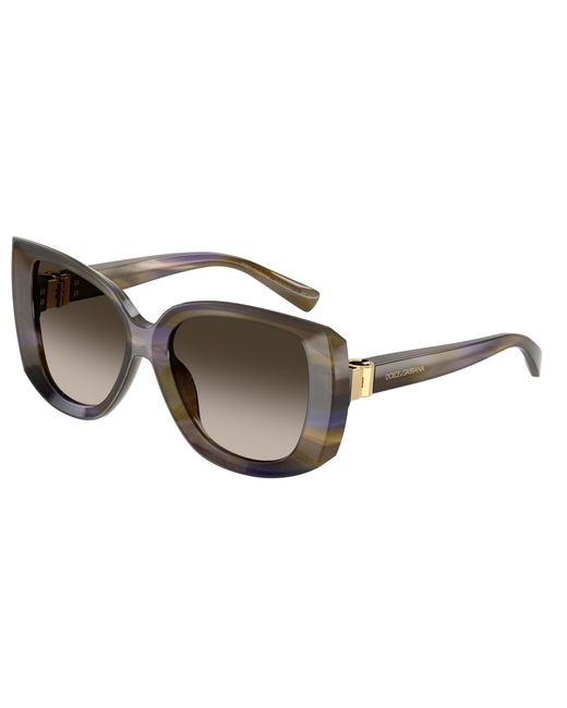 Dolce & Gabbana Black Dg4495 344713 Sunglasses Acetate Squared Normal Shaded