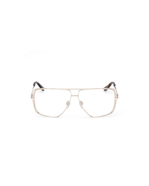 Guess Black Gu50248 033 Optical Frames Metal Squared Normal