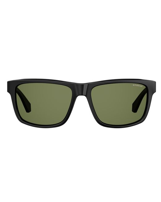 Polaroid Green Pld 2058/S 003/M9 Sunglasses Plastic Squared Polarized for men