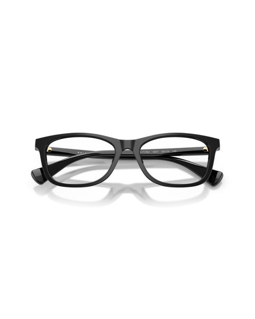 Ralph Lauren Black Ra7179U 5001 Optical Frames Acetate Squared Normal