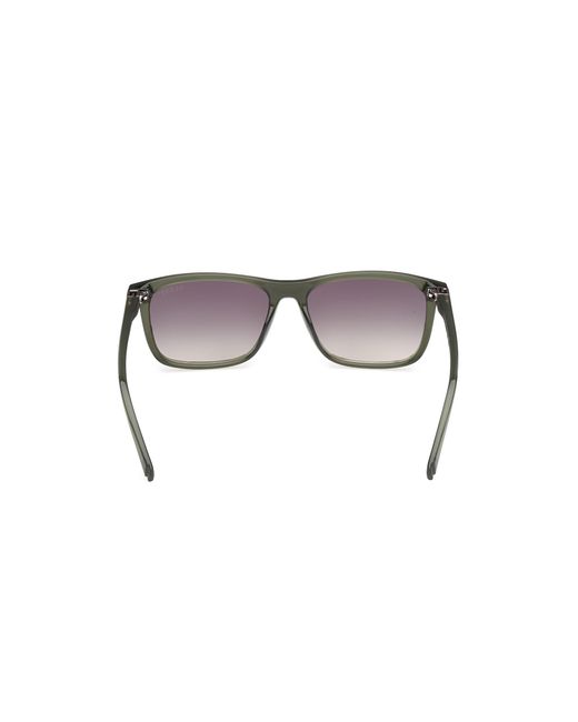 Guess Black Gu00169 96P Sunglasses Injected Squared Normal for men