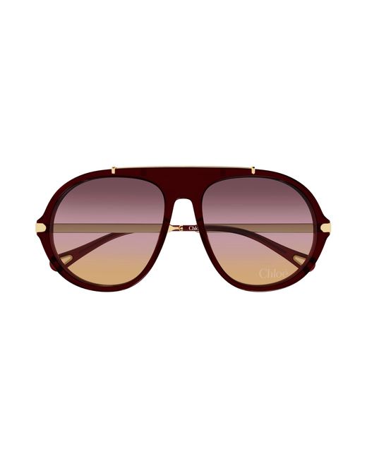 Chloé Black Ch0357S 004 Sunglasses Acetate Round