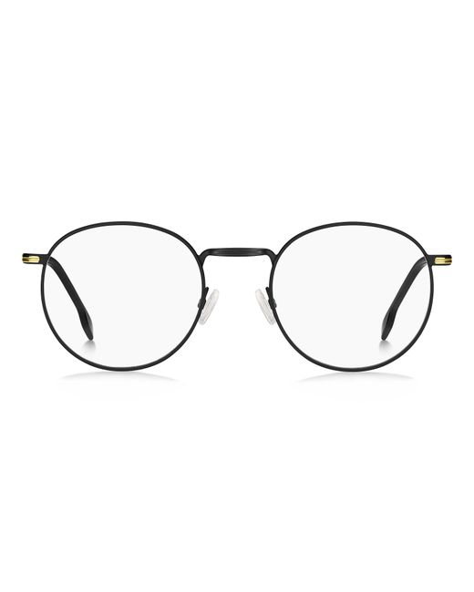 Boss Black Boss 1605 2M2 Optical Frames Steel Round for men