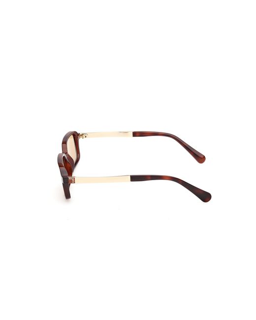 MAX&Co. Black Mo0159 52J Sunglasses Injected Roviex Squared Normal