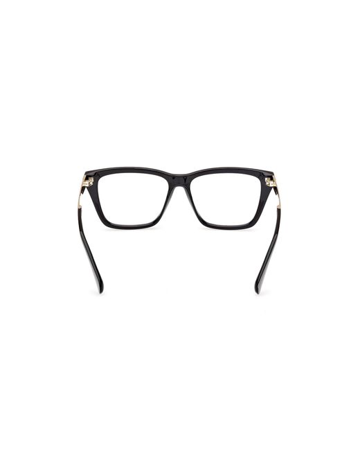 MAX&Co. Black Mo5178 001 Optical Frames Injected Squared Normal