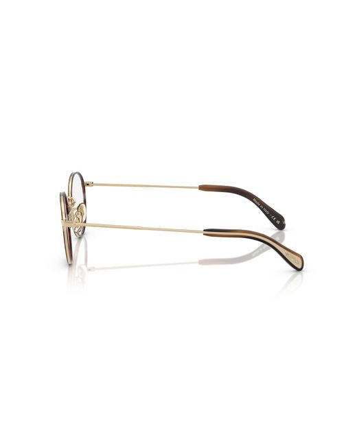 Oliver Peoples Black Ov1352 Coleridge Ii 5063 Optical Frames Metal Transparent Pantos Normal for men