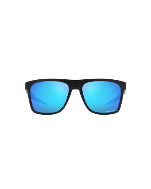 Oakley Blue Oo9100 910012 Sunglasses Plastic Squared Normal Prizm for men