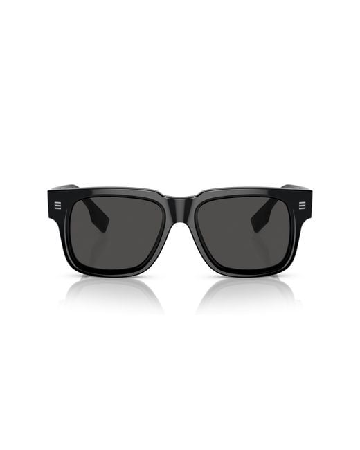 Burberry Black Be4394 Hayden 300187 Sunglasses Acetate Squared Normal for men