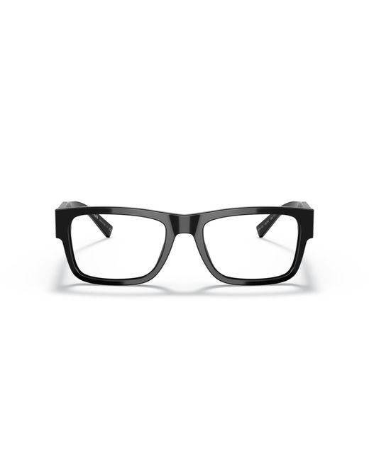 Prada Black Pr 15Yv 1Ab1O1 Optical Frames Acetate Squared for men