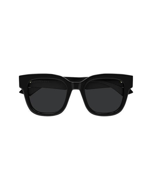 Gucci Black Gg0998S 001 Sunglasses Acetate Squared Normal