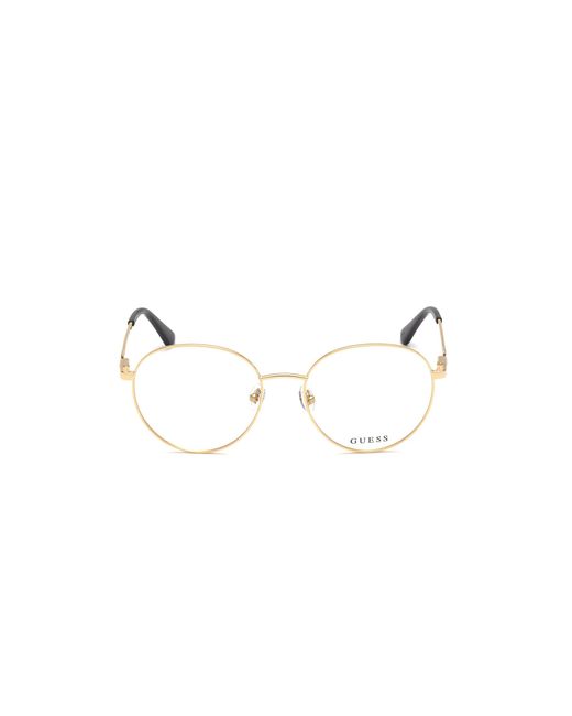 Guess Black Gu2812 028 Optical Frames Metal Round Normal