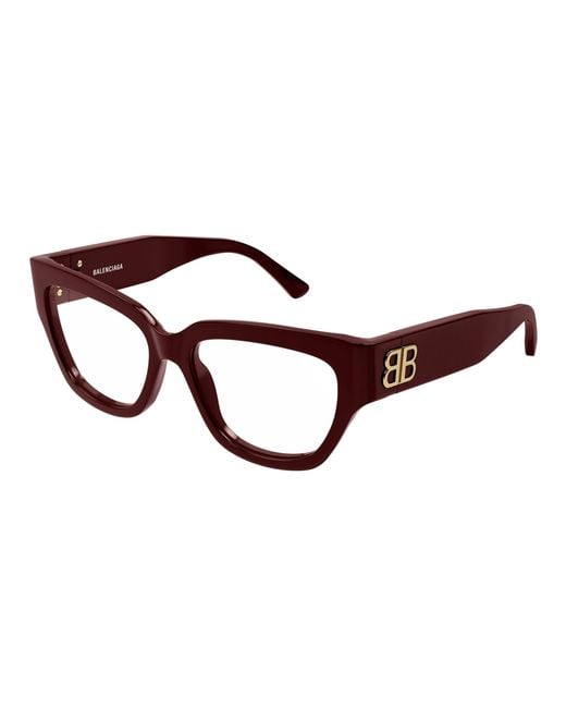 Balenciaga Black Bb0326O 004 Optical Frames Acetate Transparent Squared