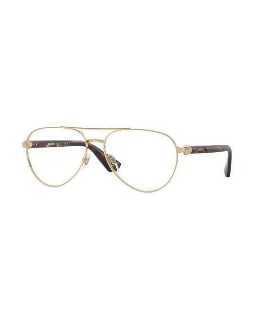 Burberry Black Be1397 1109 Optical Frames Metal Pilot Normal for men
