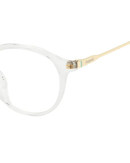 Polaroid Black Pld D510/G 900 Optical Frames Plastic Round