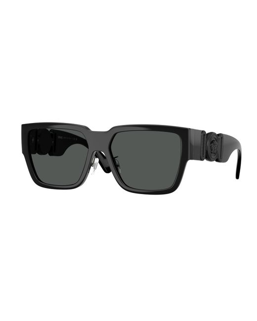 Versace Black Ve4483D 536087 Sunglasses Injected Squared Normal for men