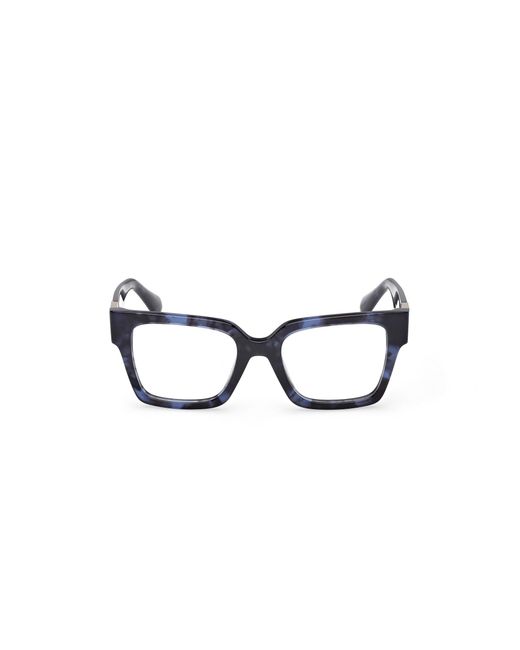 MAX&Co. Black Mo5175 055 Optical Frames Acetate Squared Normal