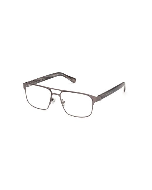 Guess Black Gu50367 9 Optical Frames Metal Squared Normal for men