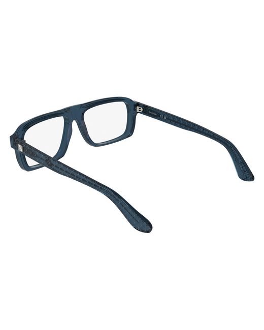 Calvin Klein Black Ck25548 200 Optical Frames Acetate Squared Normal for men