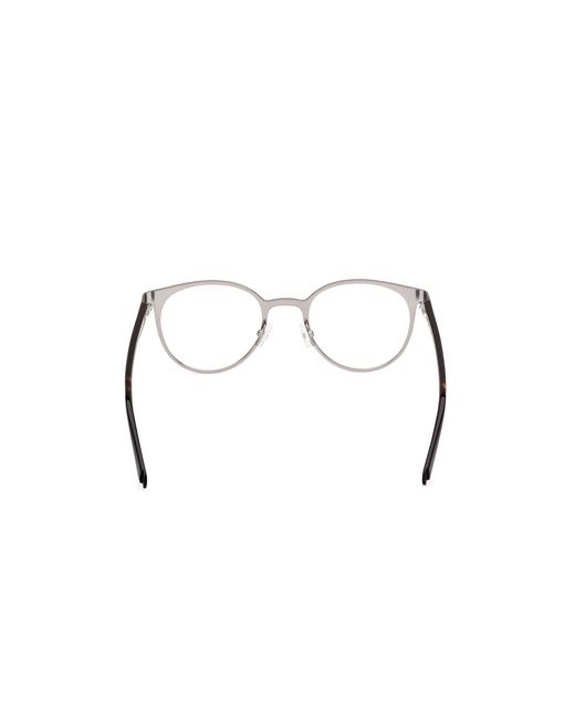 Guess Black Gu50192 009 Optical Frames Metal Round Normal for men