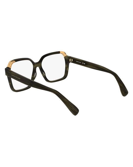Longchamp Black Lo2763 213 Optical Frames Acetate Squared Normal