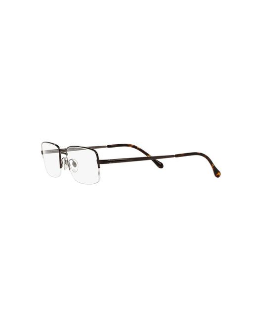Sferoflex Black Sf2270 441 Optical Frames Metal Squared for men