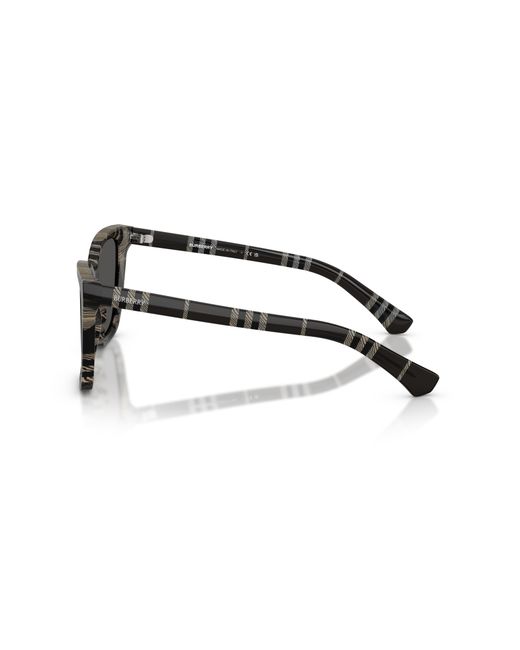 Burberry Black Be4470 419987 Sunglasses Acetate Squared Normal