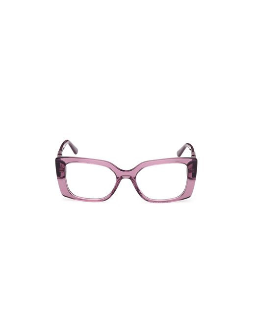Guess Black Gu50322 081 Optical Frames Acetate Squared Normal